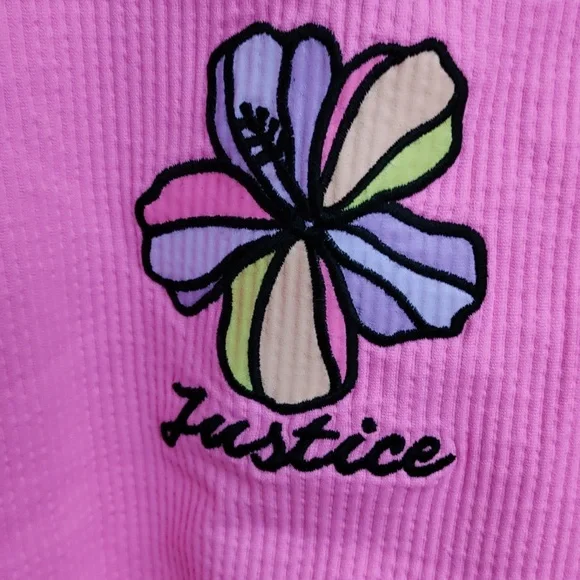 💖 Justice Racer Back Rib Tank - Picture 6 of 9